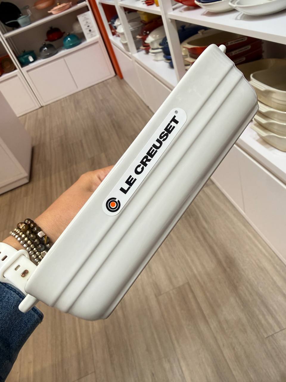 Assadeira retangular 18cm