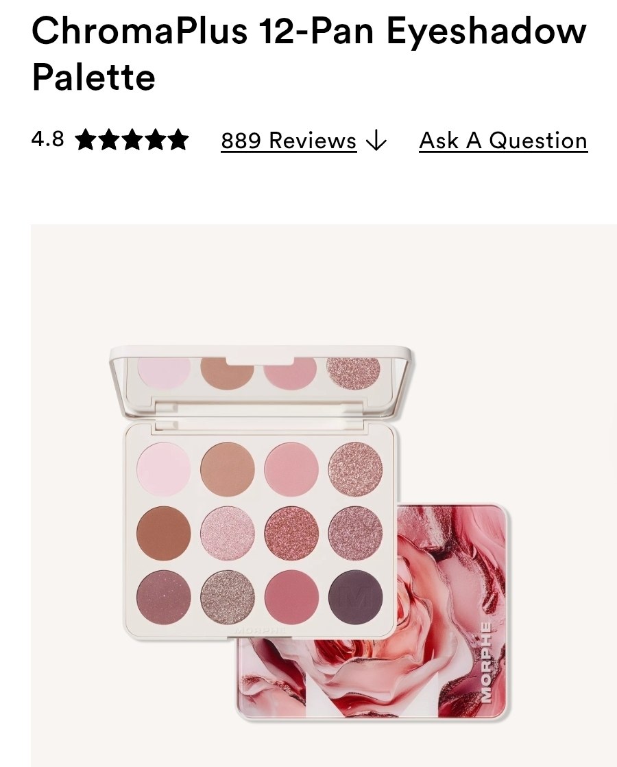 Eyeshadow Palette -   Rose Frequency