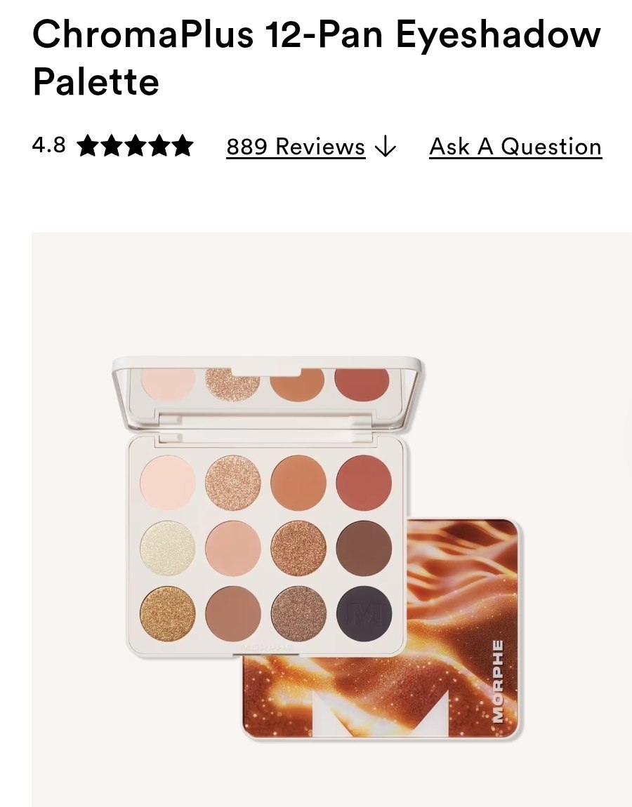 Eyeshadow Palette -   Flickering Sands