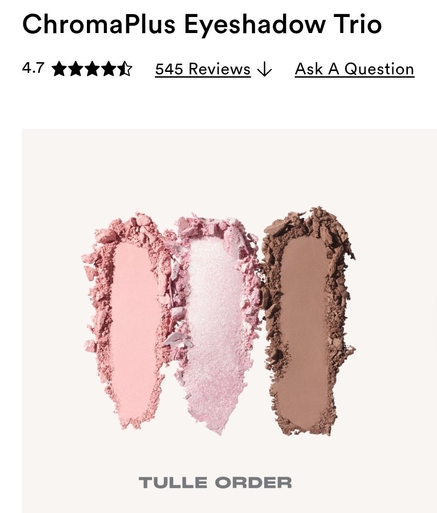 Eyeshadow Palette Trio