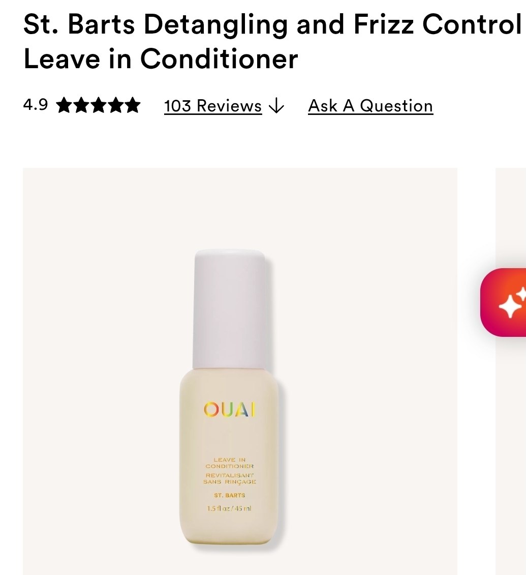 Leave-In Conditioner 1.5oz