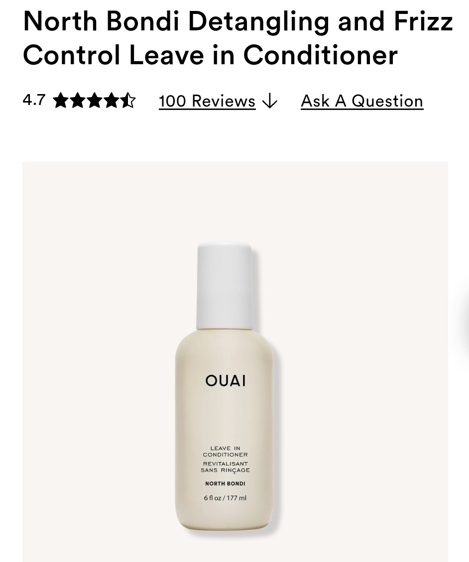 Leave-In Conditioner 6.0oz
