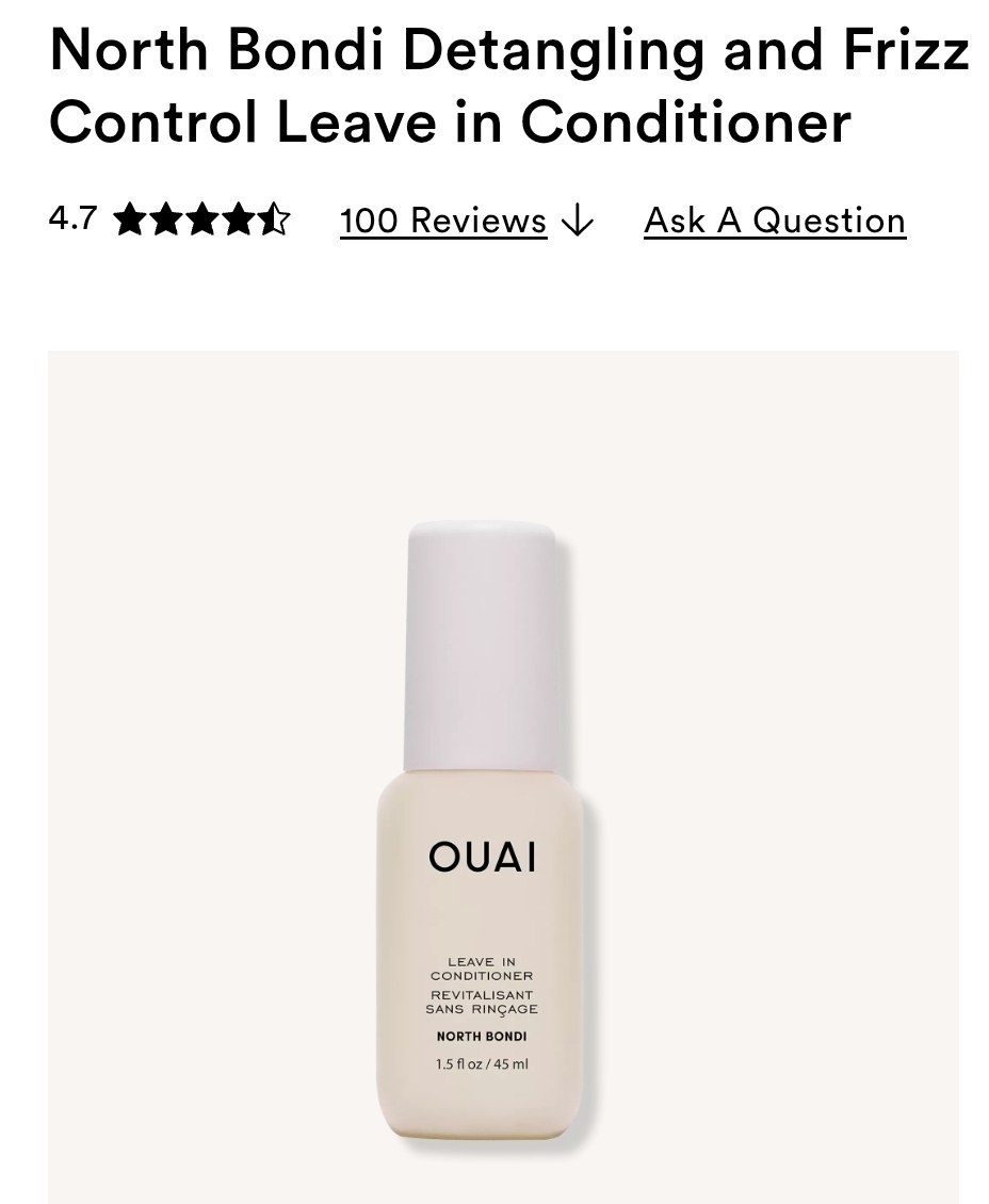 Leave-In Conditioner 1.5oz