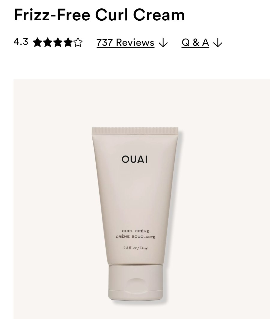Curl Cream 2.5oz