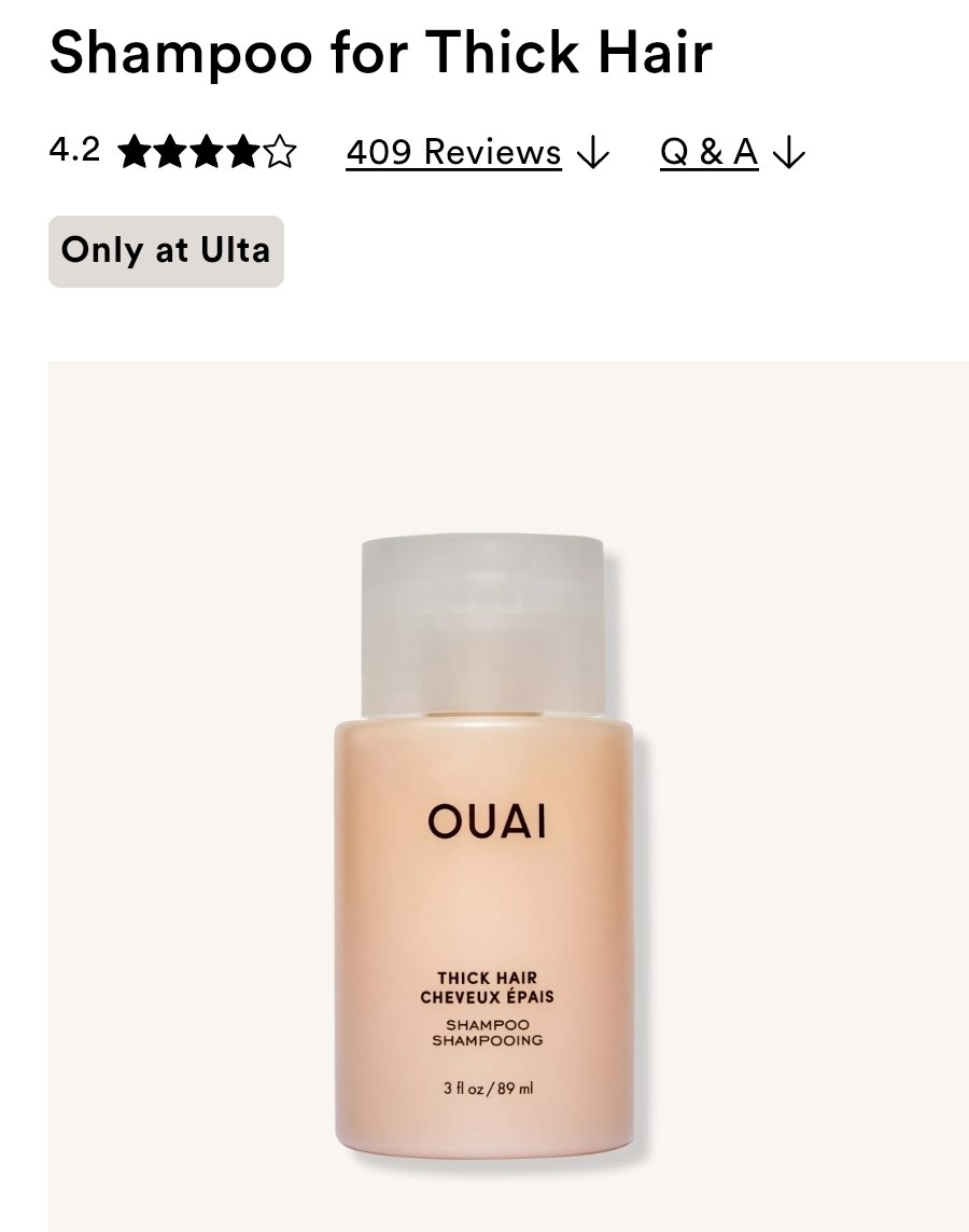 Shampoo 3.0oz