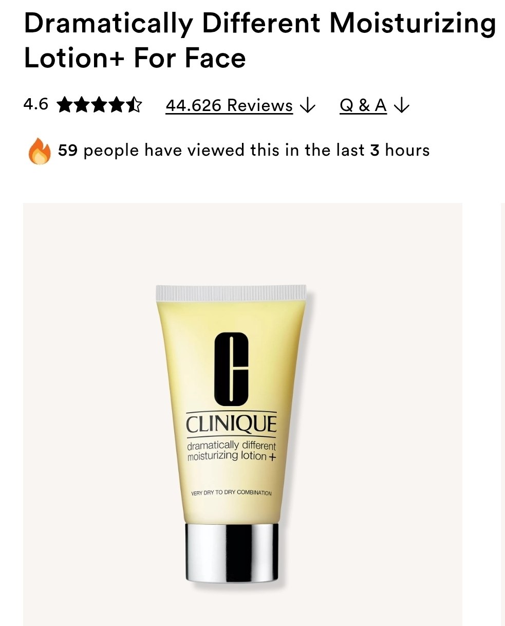 Lotion for Face 1.7oz