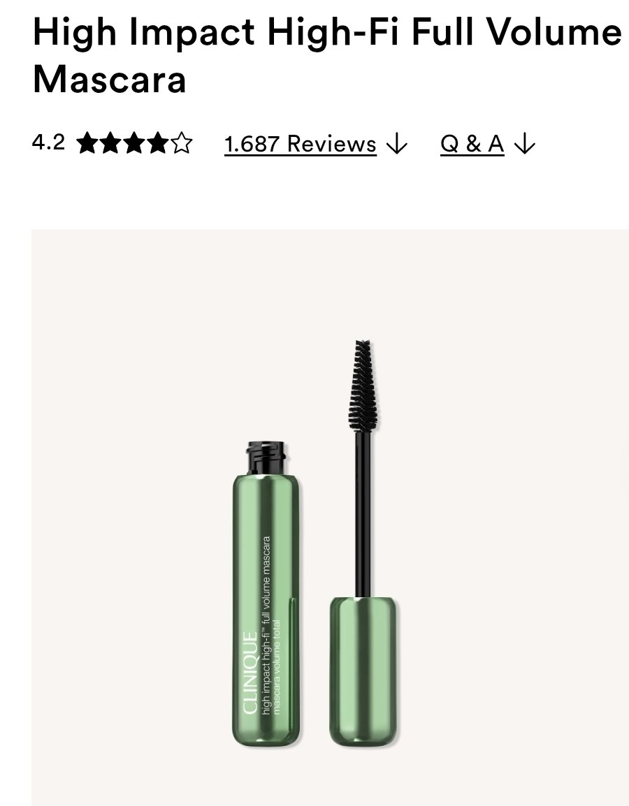 High Impact High-Fi Full Volume Mascara