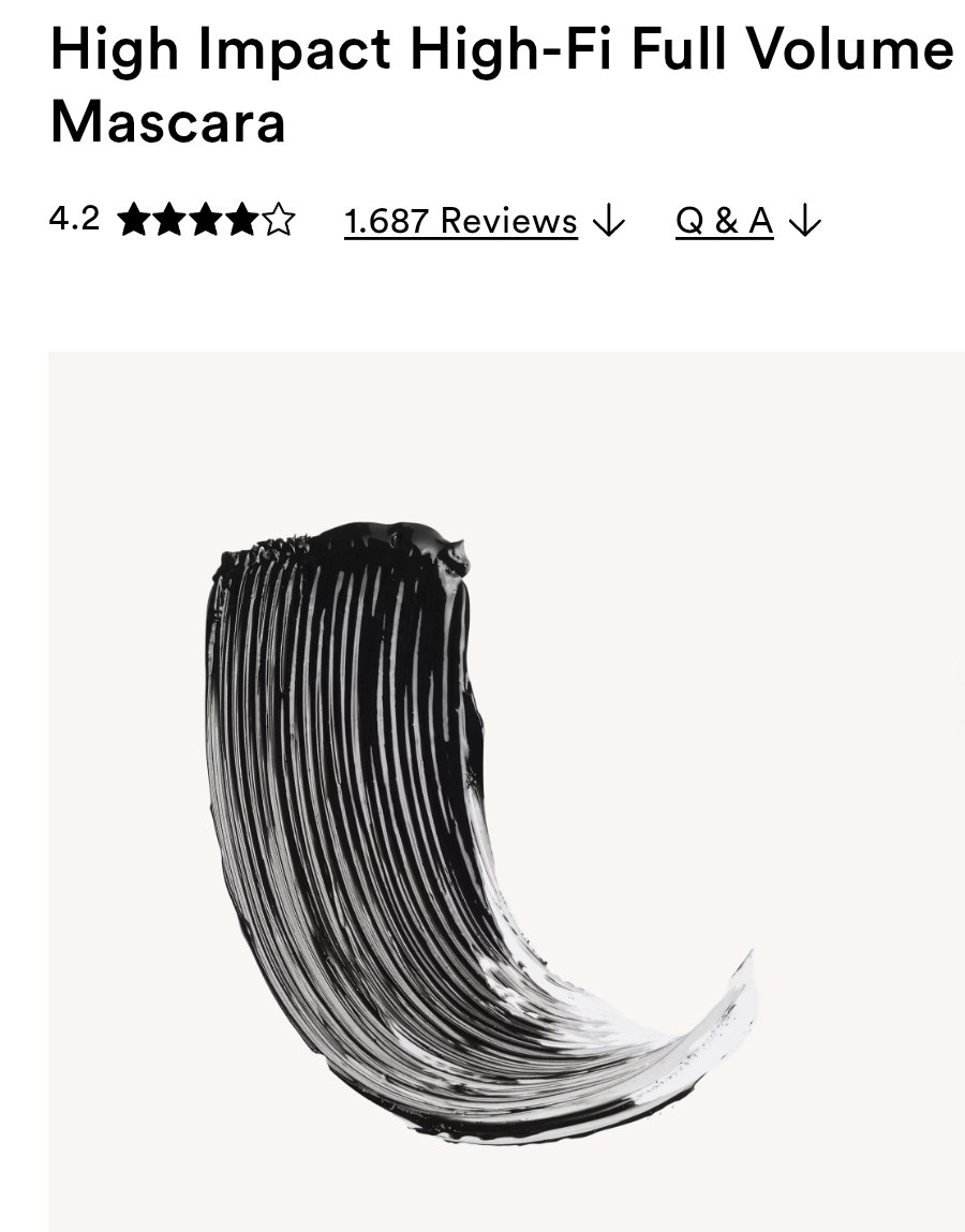 High Impact High-Fi Full Volume Mascara