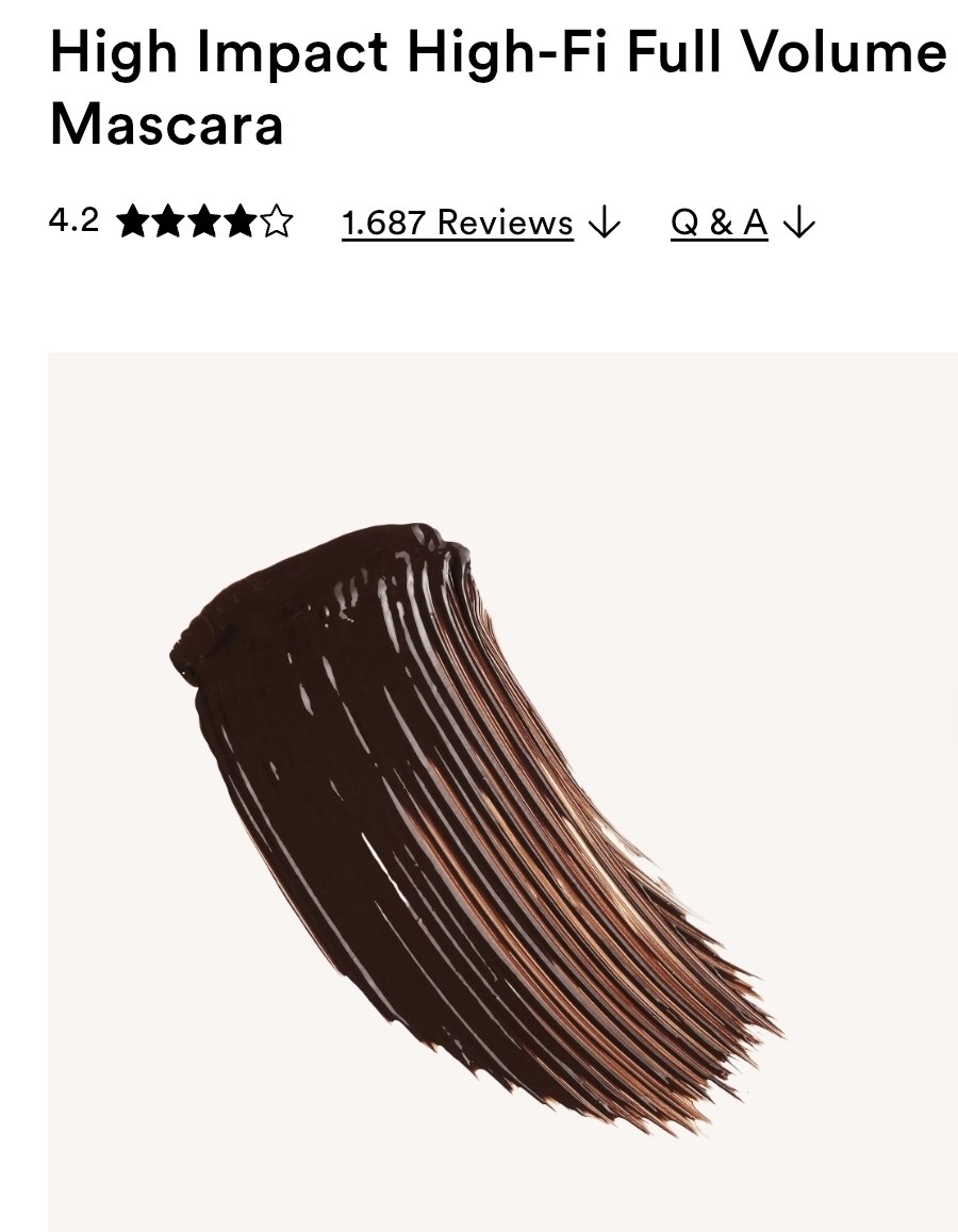 High Impact High-Fi Full Volume Mascara