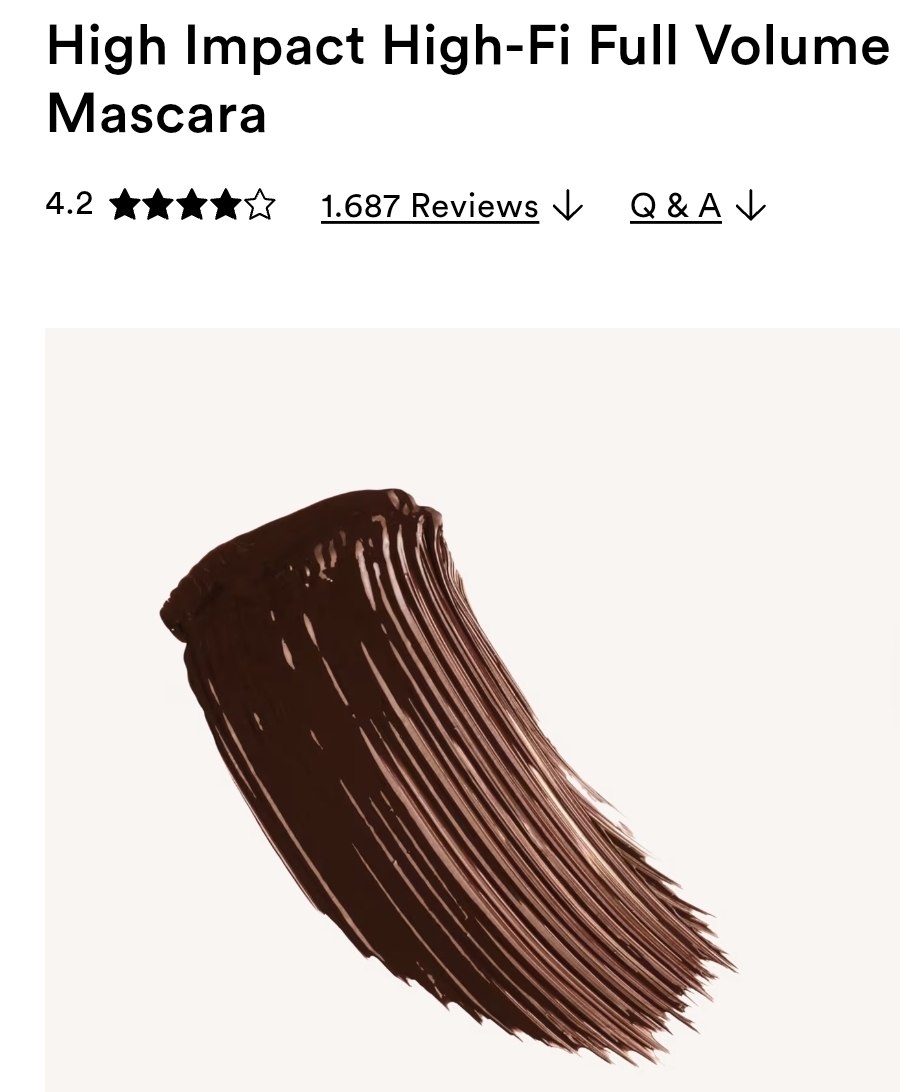 High Impact High-Fi Full Volume Mascara