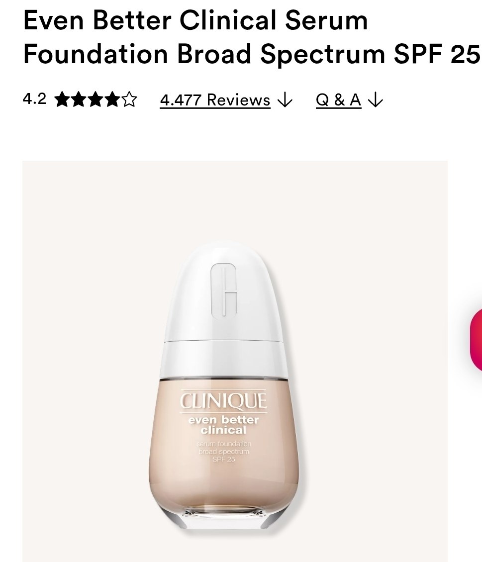 Even Better Clinical Serum Foundation Broad Spectrum SPF 25