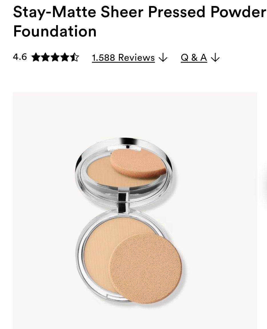 Stay-Matte Sheer Pressed Powder Foundation
