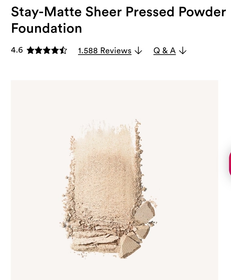 Stay-Matte Sheer Pressed Powder Foundation