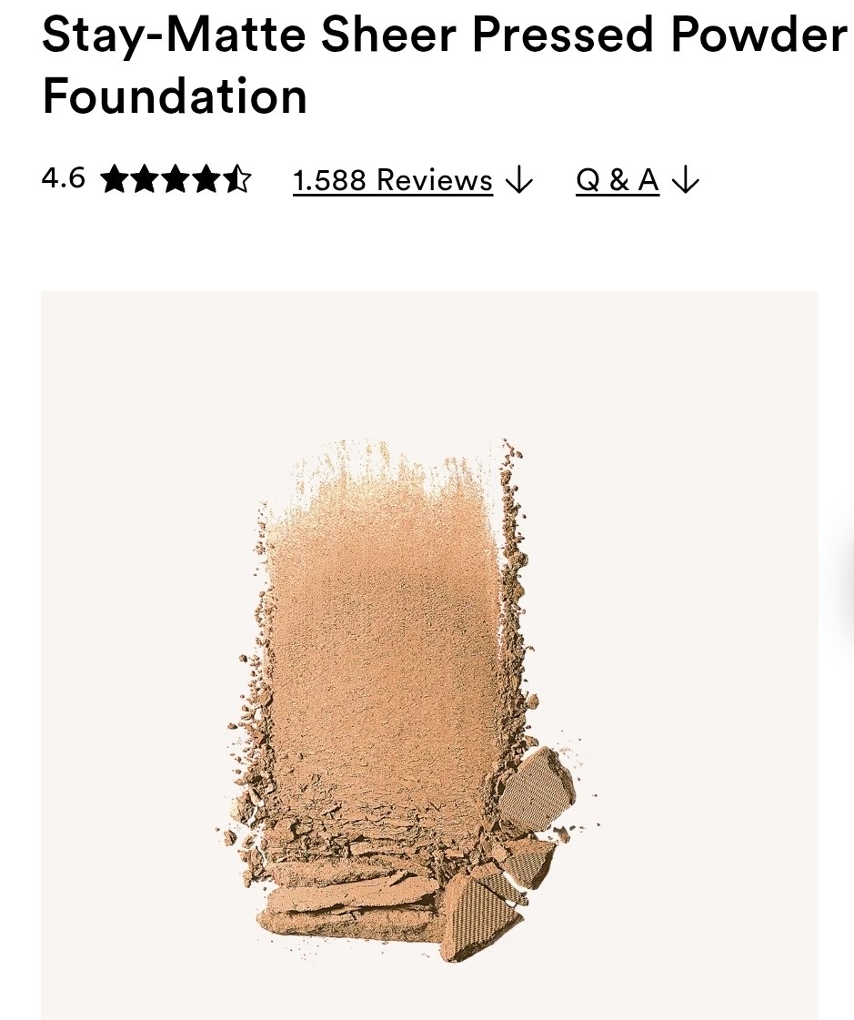 Stay-Matte Sheer Pressed Powder Foundation