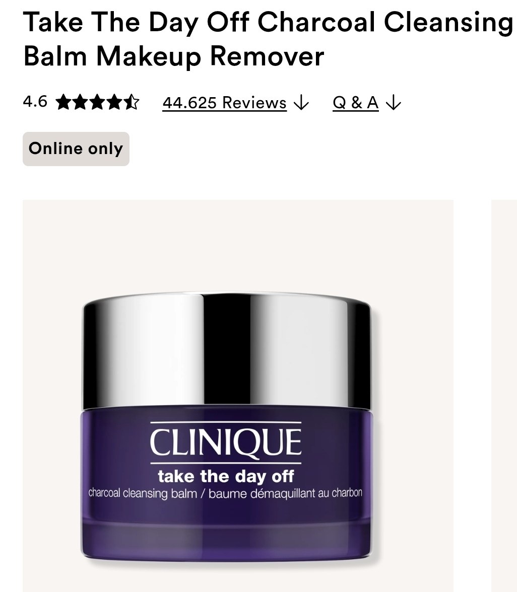 Balm Makeup Remover 1.0oz
