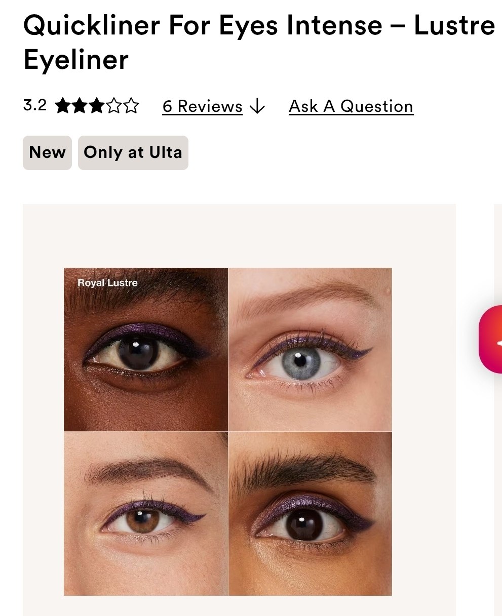 Quickliner For Eyes Intense – Lustre Eyeliner