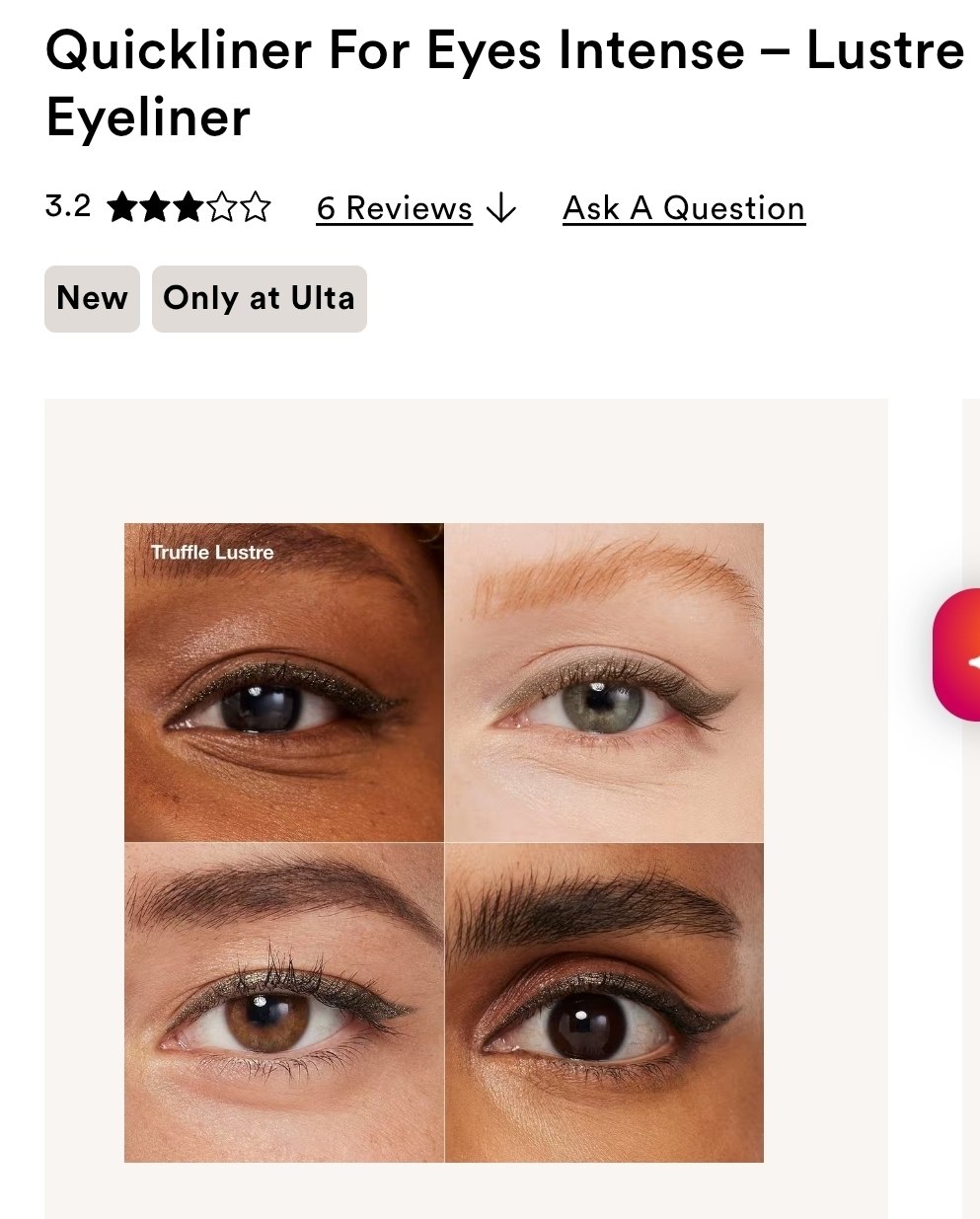 Quickliner For Eyes Intense – Lustre Eyeliner