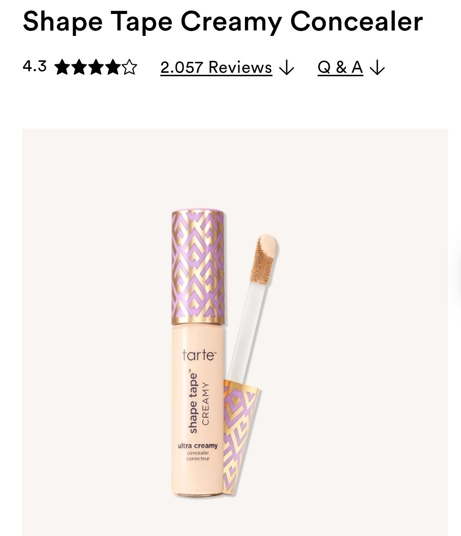 Shape Tape Creamy Concealer