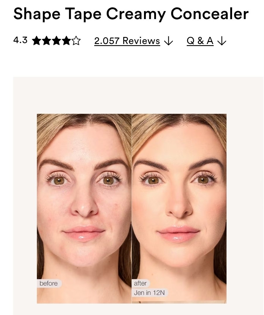 Shape Tape Creamy Concealer
