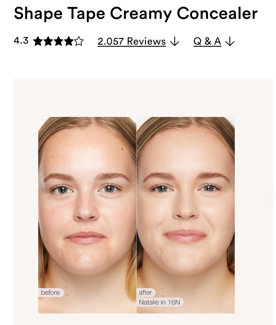Shape Tape Creamy Concealer