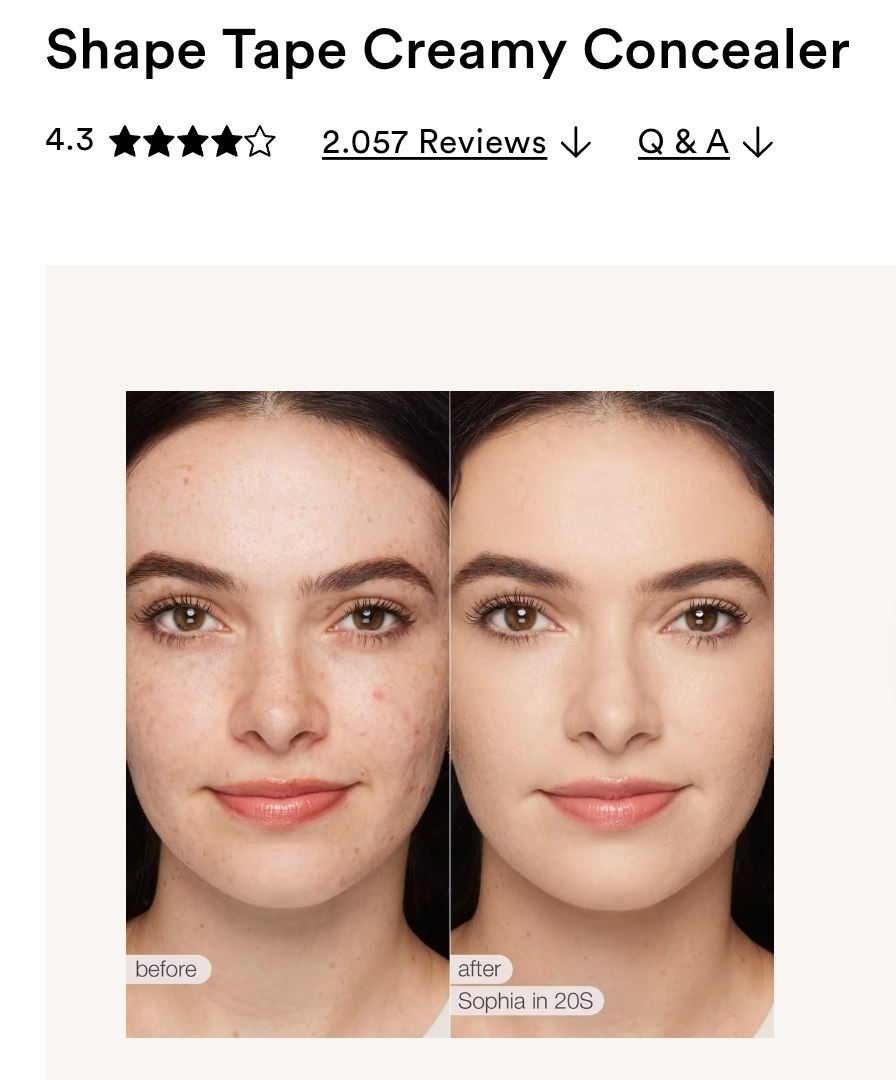 Shape Tape Creamy Concealer
