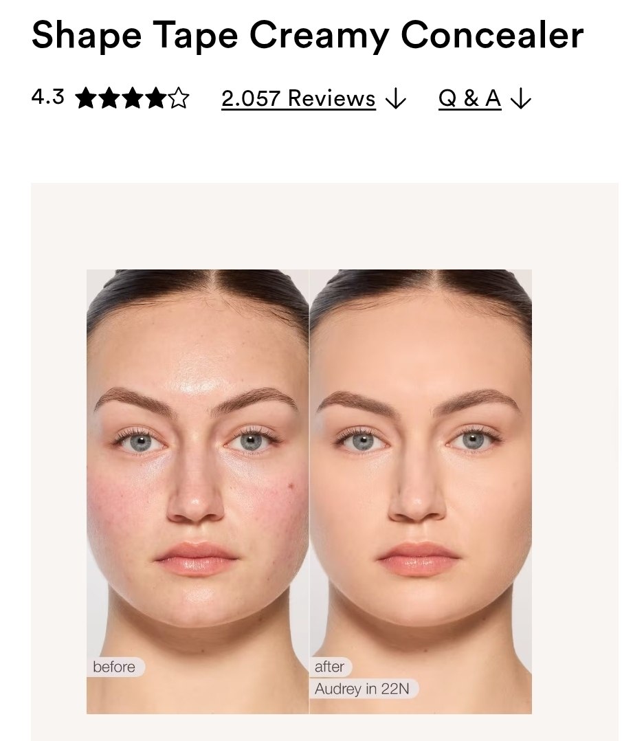Shape Tape Creamy Concealer