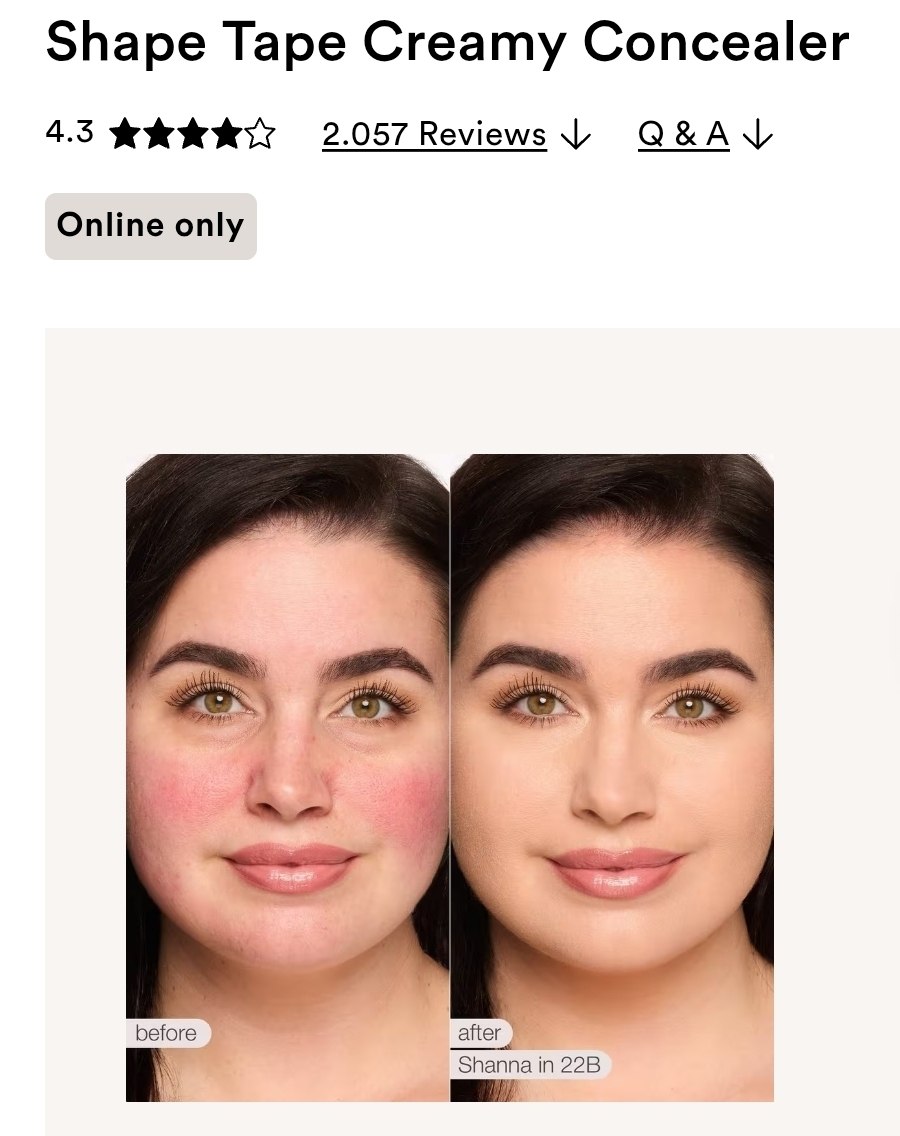 Shape Tape Creamy Concealer