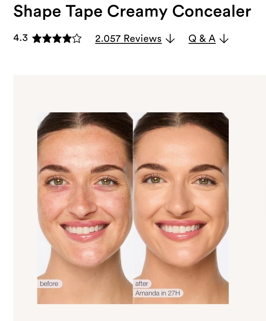 Shape Tape Creamy Concealer