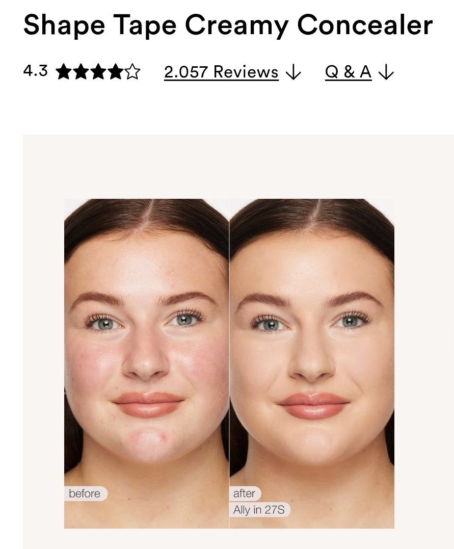 Shape Tape Creamy Concealer
