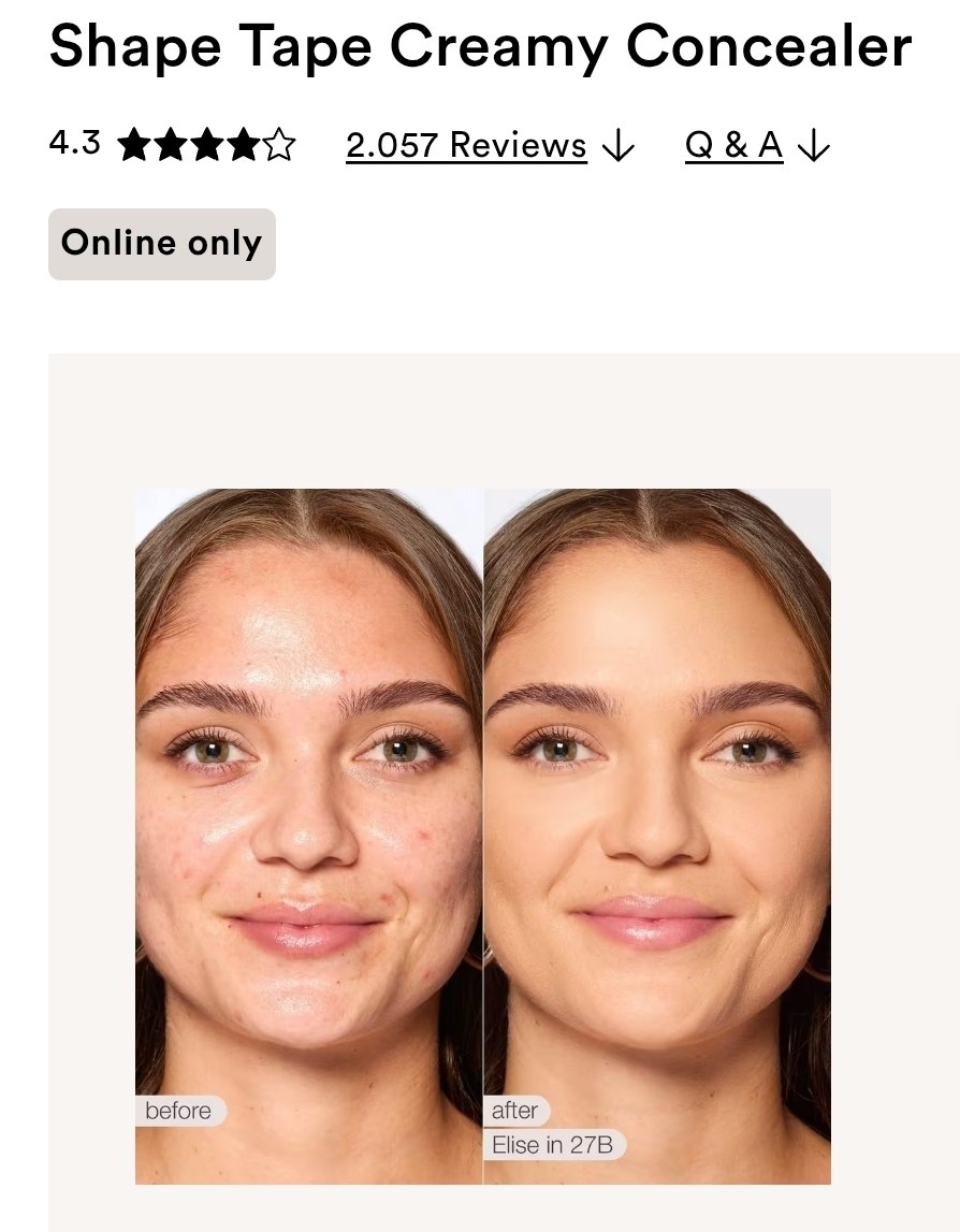 Shape Tape Creamy Concealer