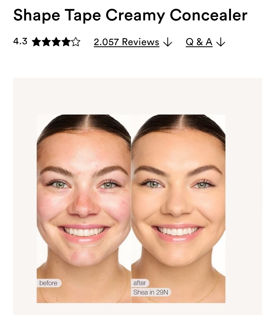 Shape Tape Creamy Concealer