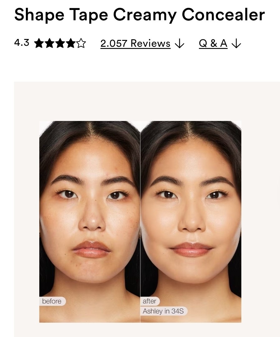 Shape Tape Creamy Concealer