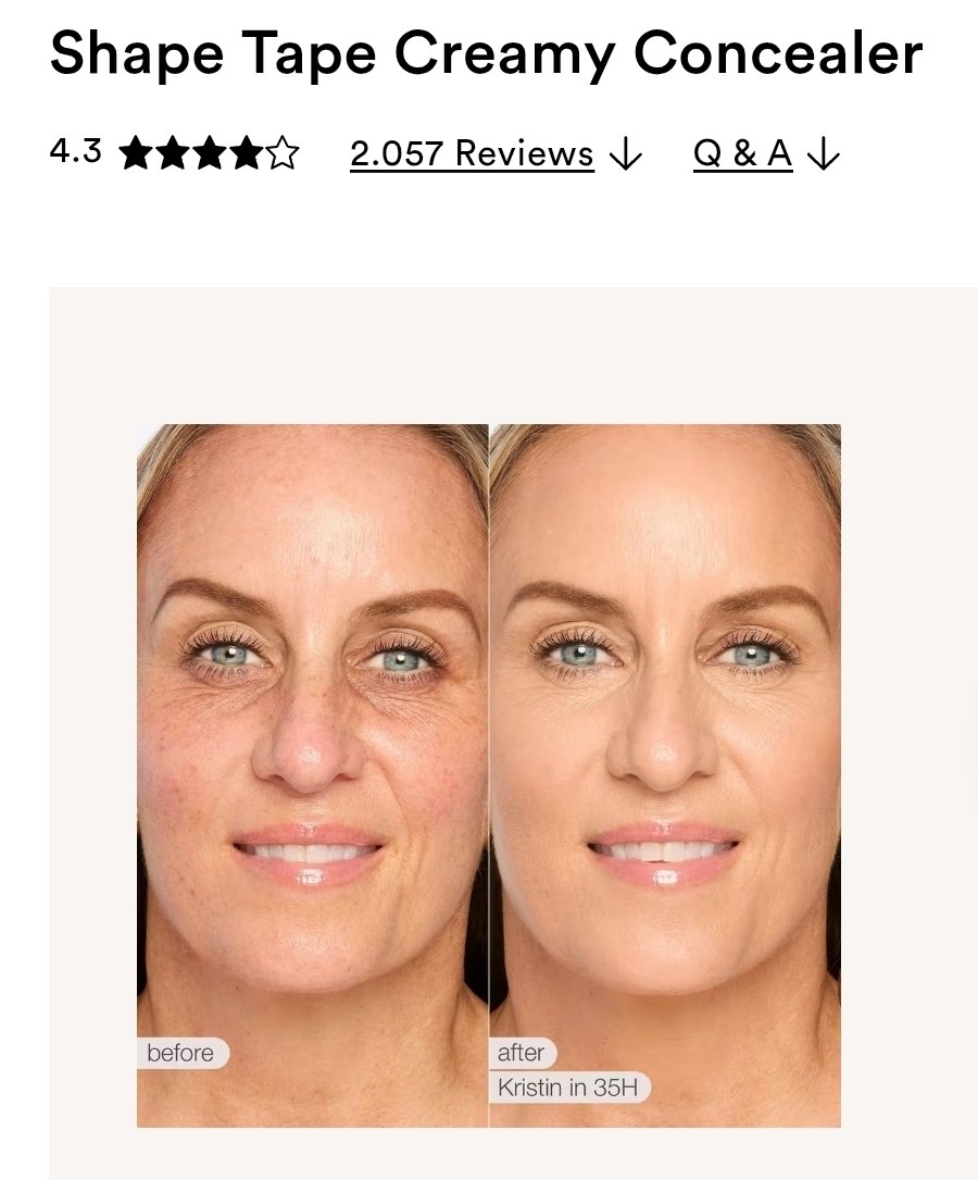 Shape Tape Creamy Concealer