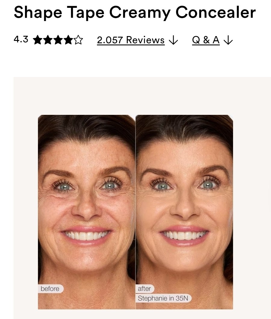 Shape Tape Creamy Concealer