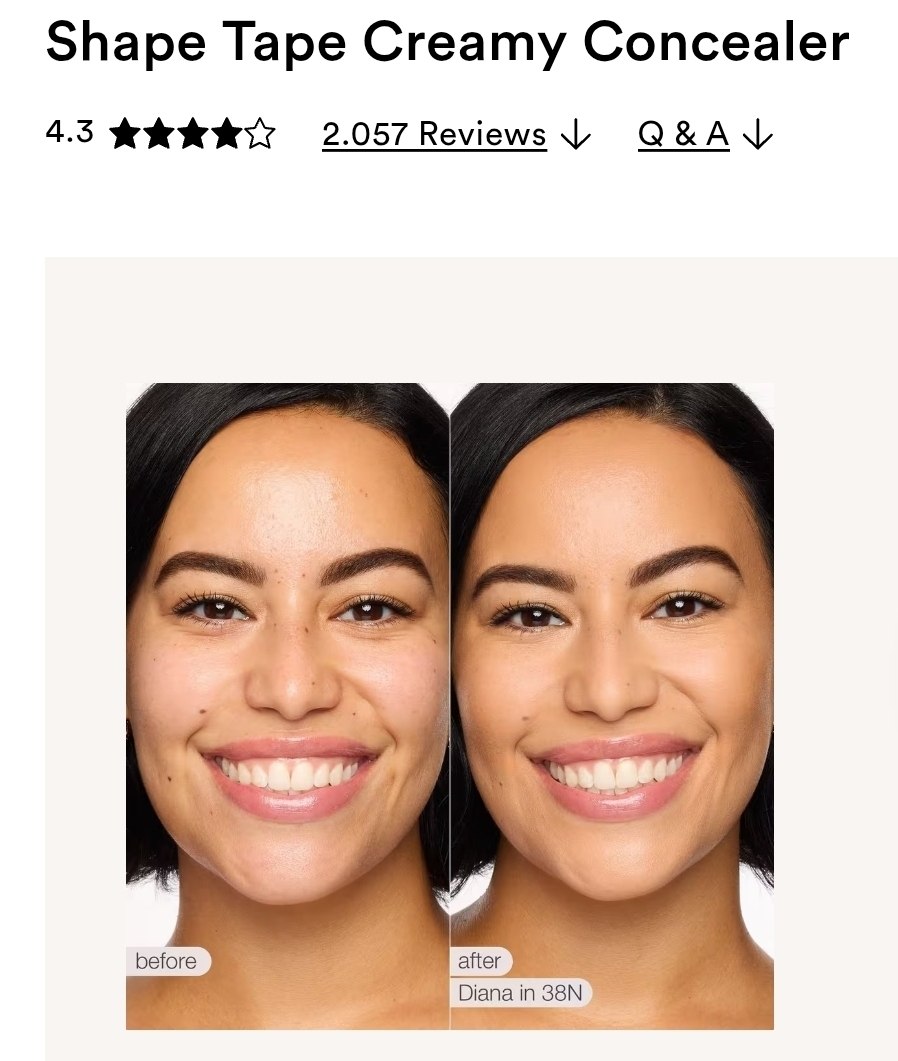 Shape Tape Creamy Concealer