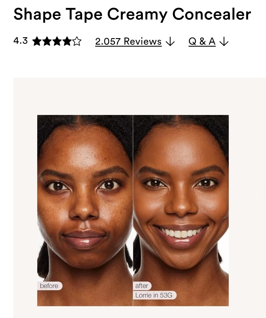 Shape Tape Creamy Concealer