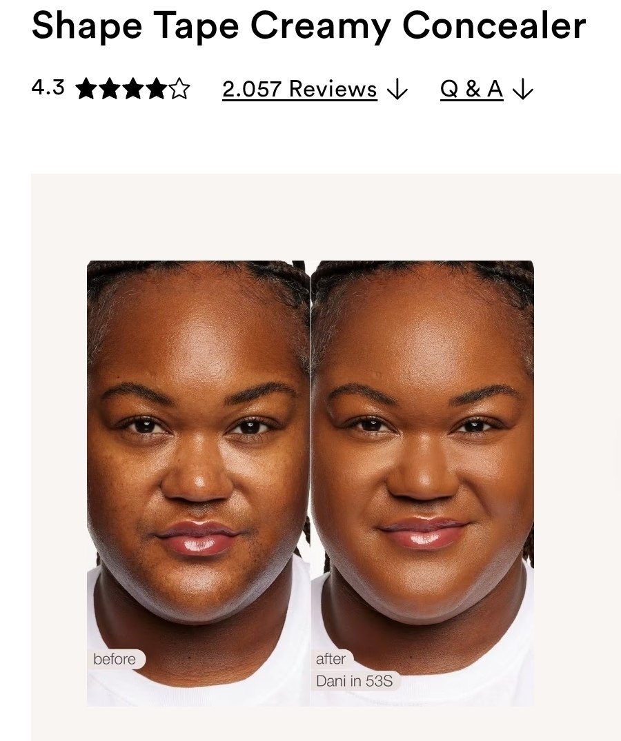 Shape Tape Creamy Concealer