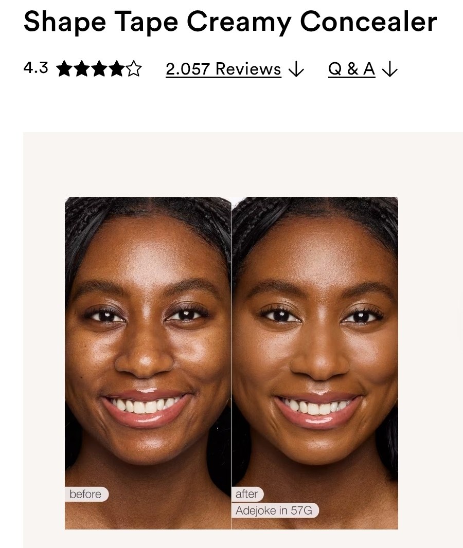 Shape Tape Creamy Concealer