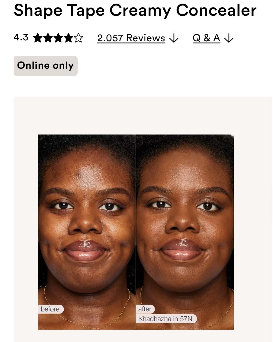 Shape Tape Creamy Concealer