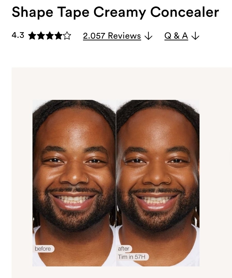 Shape Tape Creamy Concealer