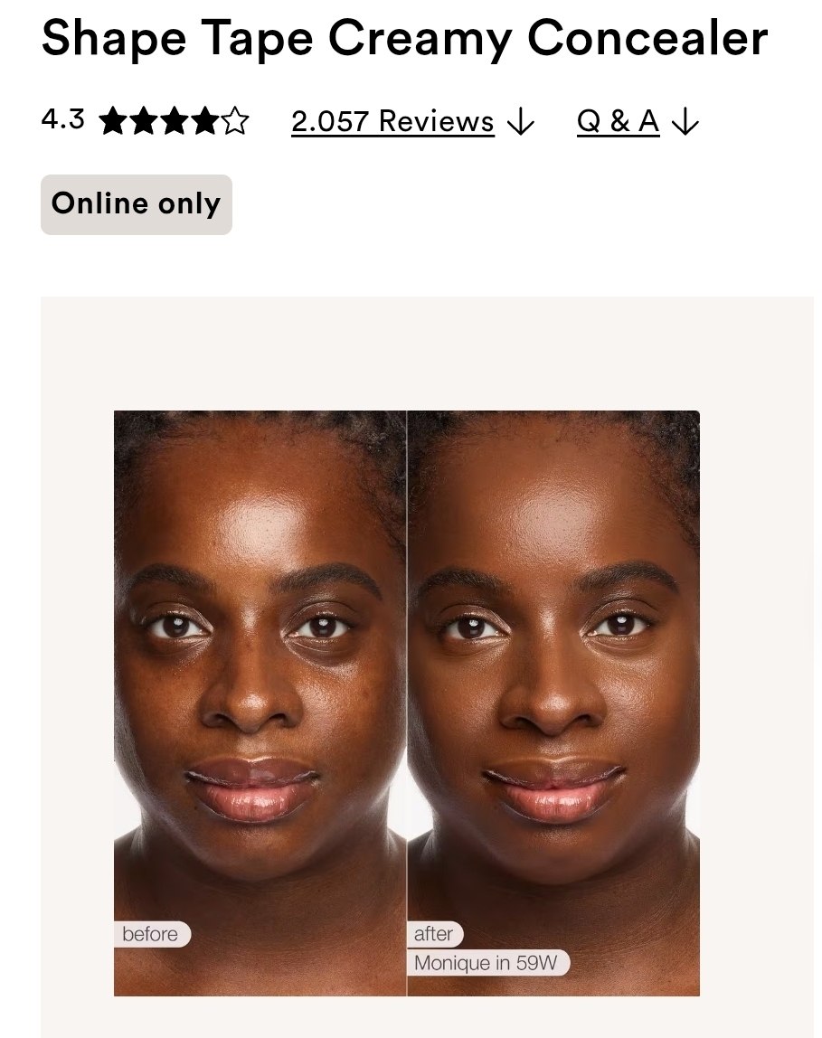 Shape Tape Creamy Concealer