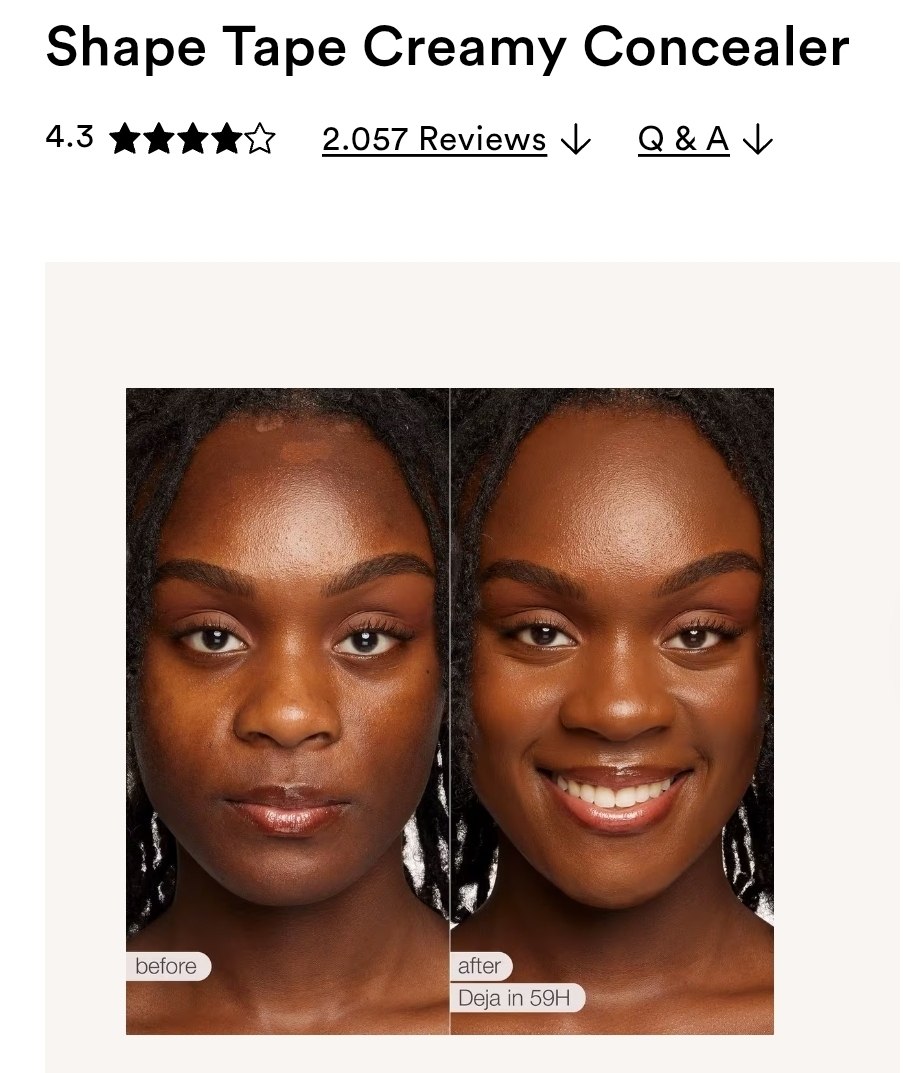 Shape Tape Creamy Concealer