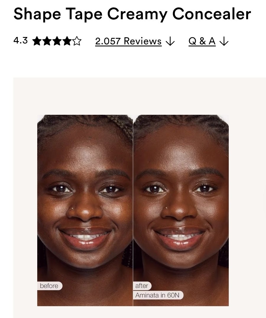Shape Tape Creamy Concealer