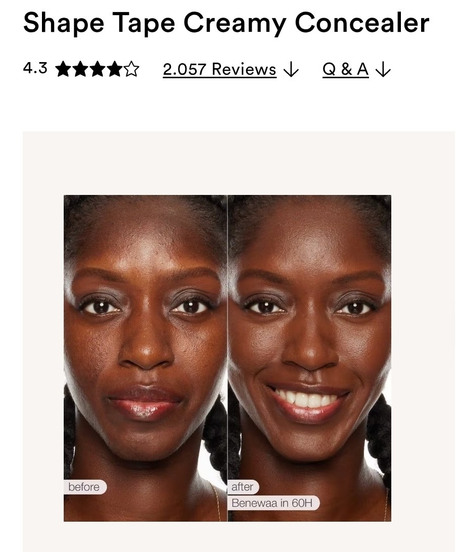 Shape Tape Creamy Concealer
