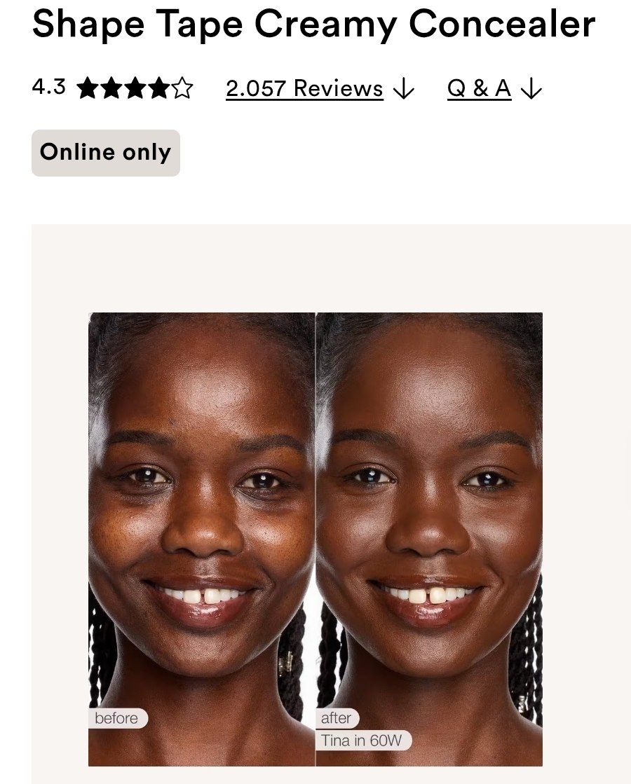 Shape Tape Creamy Concealer