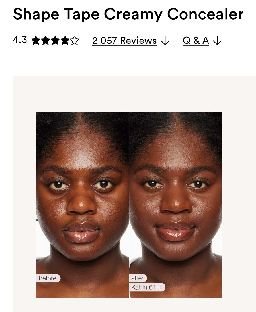 Shape Tape Creamy Concealer
