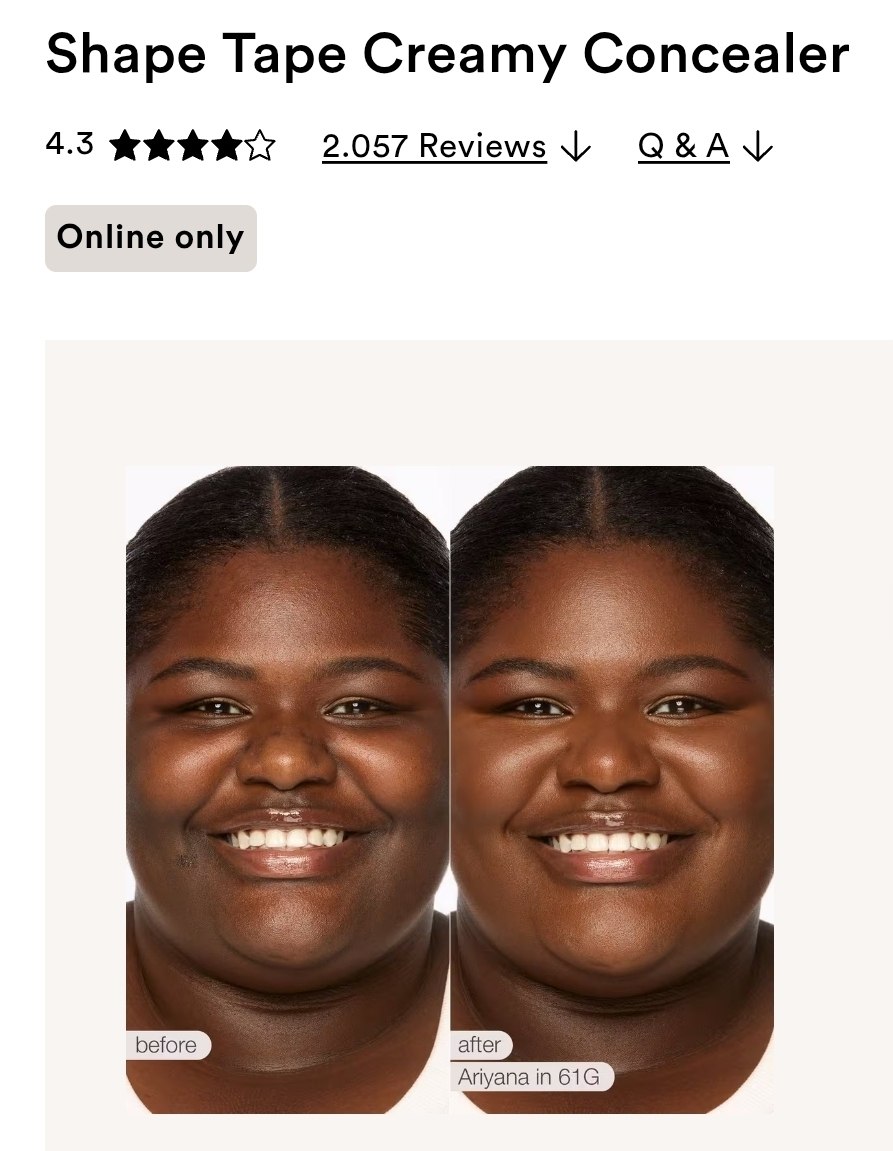Shape Tape Creamy Concealer