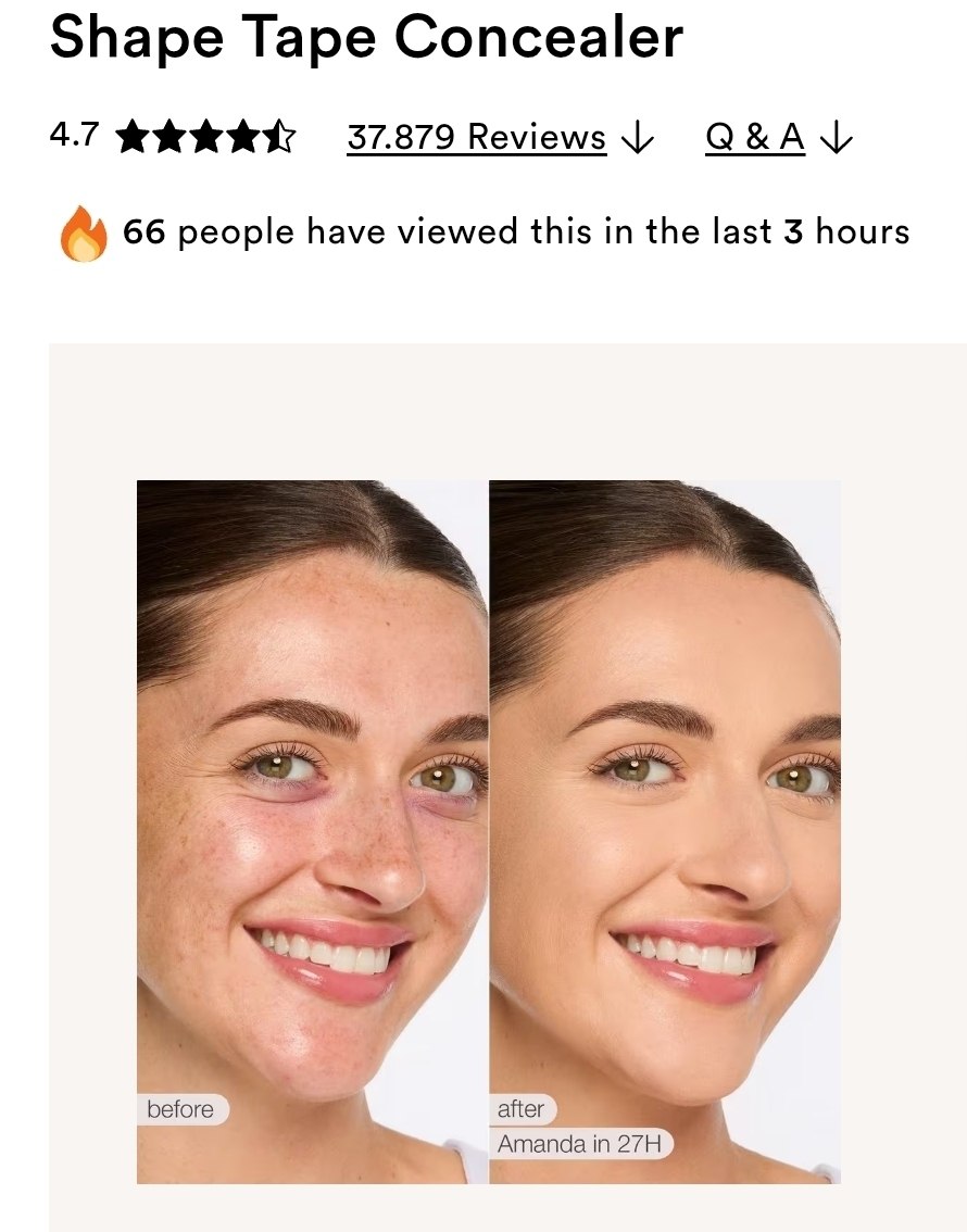 Shape Tape Concealer