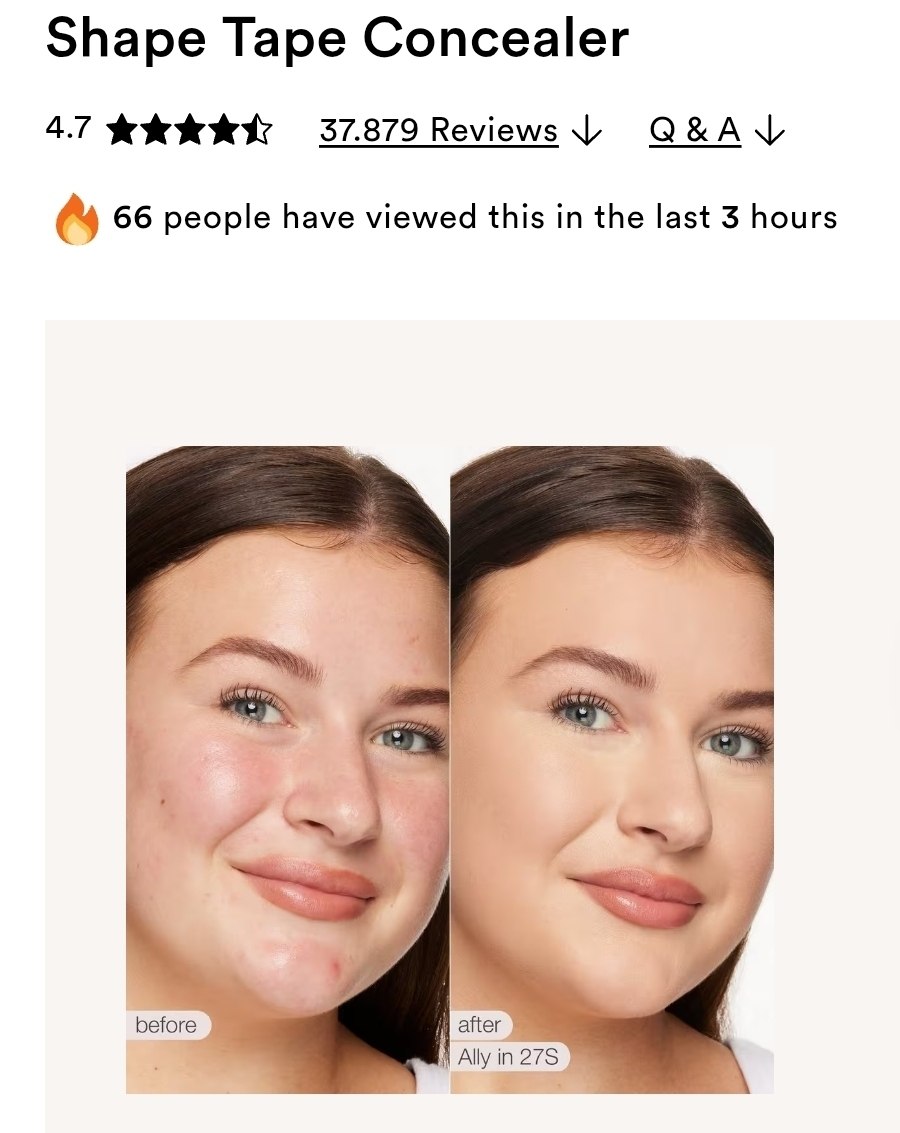 Shape Tape Concealer