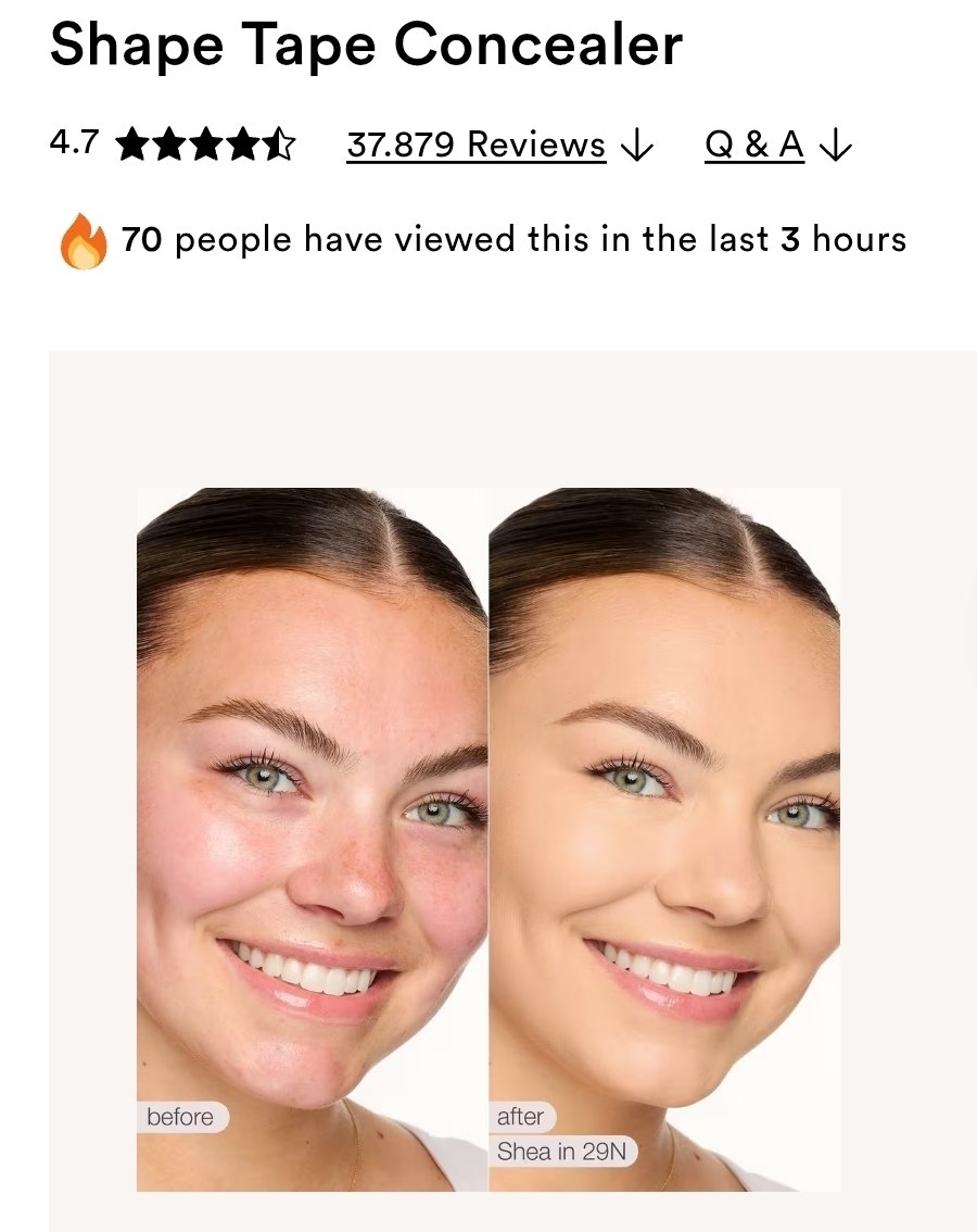 Shape Tape Concealer